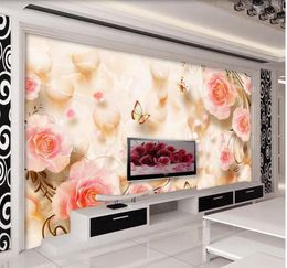 High Quality Customize size Modern fashion decor home decoration wallpaper for walls 3 d for living room