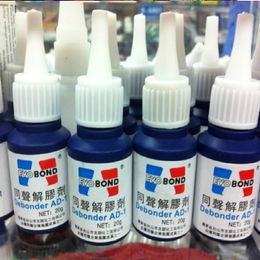 Adhesive remover liquid cleaner of uv glue oca on lcd glass nail polish remover free shipping