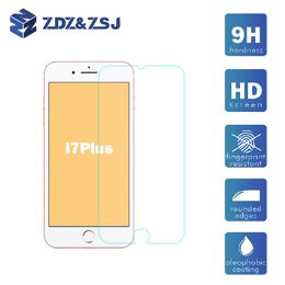 9H Tempered Glass Screen Protector For iphone 7 8 plus X XS 11 12 13 14 Pro Max XR Protective Guard Film Front Case Cover