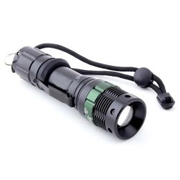 new arrive hot sale LED Flashlight 3000 Lumens Waterproof Zoomable XML Q5 Lamp Light Torch By 18650 Rechargeable Battery FOR ourdoor