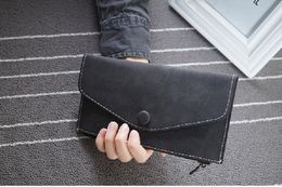 2017 New Korean Women Mini Wallet Zipper Bag Vintage Wallet Purse Fashion Card Package Phone Bag 7 colors