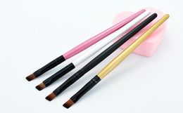 The nail polish brush sets are made of imported artificial fiber, wool, wooden handle, cosmetic brush and beauty tool