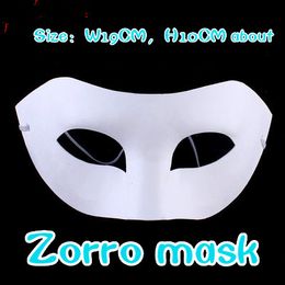 Prom white painted male or famale mask DIY environmental protection mask drawing brand masks for dance party