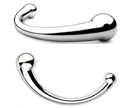 Stainless Steel Anal Toys Metal Butt Plug Prostate Massager G-spot Stimulation P-spot massagers sex toy For Couples Erotic