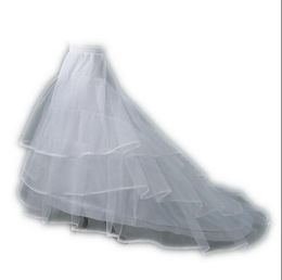 Wedding dress Chapel Train PETTICOAT pageant crinoline Prom gown UNDERSKIRT LY1528