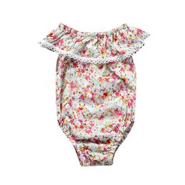 Baby Rompers Summer Infant Toddler Onesies Pure Cotton Flower Jumpsuit Newborn Baby Girls Climbing Clothes Baby's One Piece Suits Babysuits