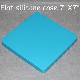 Big Square Wholesale Silicone Non Stick 200ml Wax Jar Silicone Jars Dab Wax Vaporizer Oil Container Silicone Container