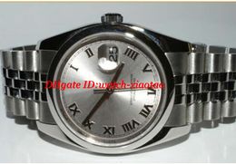 Luxury Watches Stainless Steel Bracelet MENS 116200 SILVER ROMAN DIAL JUBILEE BRACELET HIDDEN CLASP 41mm Mechanical MAN WATCH Wristwatch