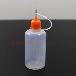 Electronics 50ml E liquid Empty Plastic Needle Tip Bottles Convenient to fill with E Juice