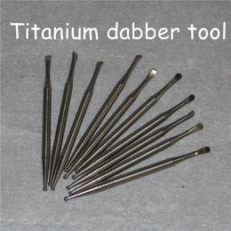 Wholesale 99% Ti Dabbers Tools High Quality Gr2 Titanium Dabber Nail Wax Oil Picker For Smoking Vapour Scoop Content