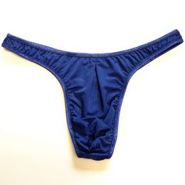 -Pantalons de bikini pour hommes gays Thong Panties Taille basse U Convex Pochettes pour pénis sexy pour hommes G Slips de lingerie Lingerie