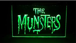 The Munsters beer bar pub club 3d signs led neon light sign home decor crafts