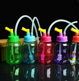 Acrylic bottle hooks, send pot accessories, glass bongs, glass water pipe, smoking, Colour style random delivery
