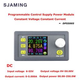 Freeshipping DC DPS5005 Constant Voltage current Step-down Programmable Power Supply module buck Voltage converter color LCD voltmeter
