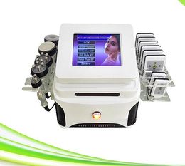 6 in 1 lipo laser cavitation RF sliming machine spa salon use lipolaser cavitation lipolysis laser rf 635nm laser