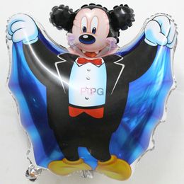 wholesale10pcs lot 5562cm halloween mickey mylar balloon mickey mouse halloween party supplies decorations helium balloon uk