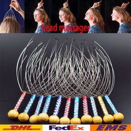 New Claw Octopus Hand Massage Head Neck Scalp Massager Stainless Steel Germinal Hair Care Massage For Promote Circulation Relaxing WX-C47