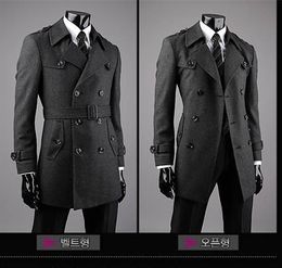 Wholesale- new arrival casual male wool coat outerwear supper large obese jacket plus size S M L XL XXL.3XL.4XL.5XL.6XL.7XL.8XL.9XL