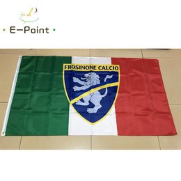 Italy Frosinone FC 3*5ft (90cm*150cm) Polyester Serie A flag Banner decoration flying home & garden flag Festive gifts