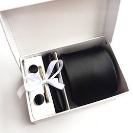 2017 Nowy Projekt Jedwabiu Mężczyzn Krawaty Klip Zestawy Spinki Hanky Odzież Wizytowa Biznes Wesele 1200 NeedsTie dla Mężczyzn K06