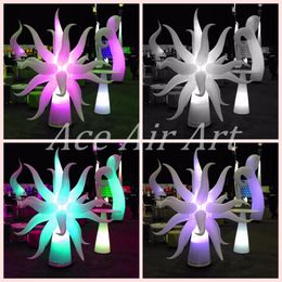 Colourful Led Lighting Tentcle Inflatable Actinia/ Inflatable Sea Anemones For Party Events And Show