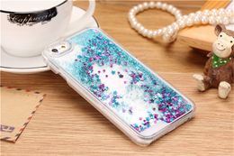 Wholesale New Hot Sellington Liquid Glitter Sand Fluorescent Star Phone Back Case Cover For iPhone 7 7 PlusPhone Cases