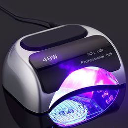 UV Lights Nail Dryer-Lumcrissy Professional Automatic Sensor Quikly Dry Diamond Shaped CCFL LED Lamp Curing Dryer