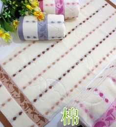 100% Cotton Towels flower pattern hand towel bright Colour bath towel and home and hotel used towel Brand new custom logo 100% cotton hotel