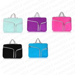 Soft Zipper Liner Sleeve Hand Bag Case Cover for Apple Macbook Air Pro 11'' 12'' 13" 15"