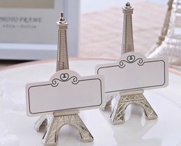 12pcs Eiffel Tower Name Number Menu Table Place Card Holder Clip Wedding Baby Shower Party Reception Favour