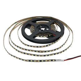 Bright DC12V 5m 16.4ft 600leds120led/m Narrow Side 5mm White/Black PCB Width 2835 SMD Flexible Non-Waterproof Led Strip Tape Light