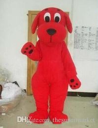 Red Dog Clifford mascot costume Suitable for the different festivals