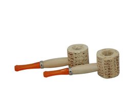 Trumpet corn pipe natural Flavour straight corn pipe man gift