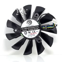 video card fanNew Graphics card fan PLA09215B12M 12V 0.35A Double ball bearing fan diameter 87mm