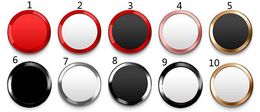 Touch ID Metall Aluminiumlegierung Home Button runder Schutz Aufkleber Hülle für iPhone 8 8plus 7 7plus 6 6s 5 5s
