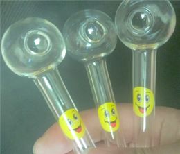 Glass Oil Burner Pipe Thick Wax Pyrex Water Tube Dab Bong Pipes Smoking Hand Bubbler