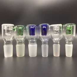 Glass bowls 10mm 14mm 18mm Male & Female joint 3 Colours glass bowl for Oil Rigs Glass Bongs water pipes