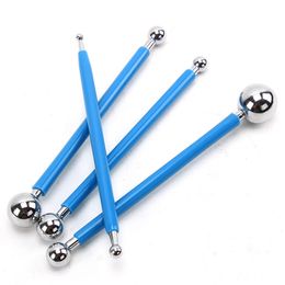 DIY Stainless Steel Ball Polymer Clay Pottery Ceramics Sculpting Modelling Fondant Cake Decorating Modelling ball Tools294q