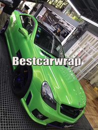 Green Gloss shift to gold metallic Vinyl Wrap For Car Wrap Film Magic glossy 1080 Union Covering foil Size:1.52*20m( 5x67ft)