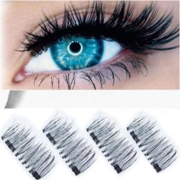 3D Magnetic Eyelashes Natural Beauty No Glue Reusable Fake Eye Lashes Extension Handmade