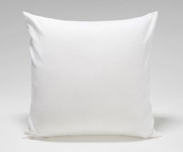 18x18 inches pure white throw pillow case blank white decorative pillow cover plain white cushion cover