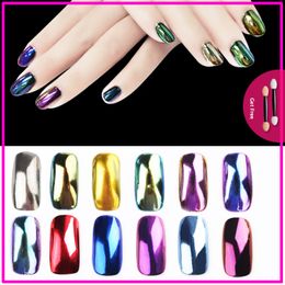 Nail Glitter Mirror Powder Chrome Dust Nail Art Pigment Manicure Decoration DIY NAIL ART CHROME MIRROR POWDER DUST