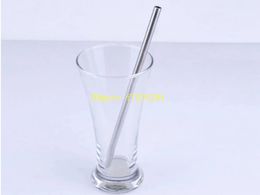 Fast Shipping Bend / Straight Stainless Steel Straw drinking straw beer and fruit juice straw,1000pcs/lot
