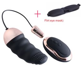 10 Frequency Wireless Vibrating Egg , Remote Control Love Egg Vibrator Sex Toys for Women, Erotic Toys with Free Gift