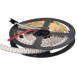 2M 144LEDs/m DC5V SK2812 LED Pixel Strip Light,Addressable Digital 5050 SMD RGB Flexible Tape TV 144Pixels/M;WHITE PCB,Non-waterproof IP20