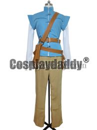 Tangled Prince Flynn Rider cosplay costume Handmade C002