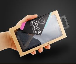 Scatola d'imballaggio di imballaggio al dettaglio di carta su ordinazione 200pcs per Samsung Galaxy S6 per i casi del telefono della cassa di iphone 6