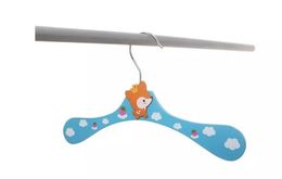 100pcs New Cute Cartoon Kids Clothes Hanger Baby Children Hanger DHL