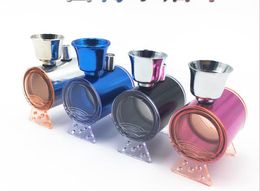 Creative mini Philtre cylinder water pipe cigarette holder glass jug full set of accessories