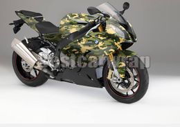 Small Pattern Camo / Camoufalge Vinyl For MOTOR Wrap Film With air bubble free CAMO film for Bike laptop Covering Sticker 1.52X30M (5x98ft)